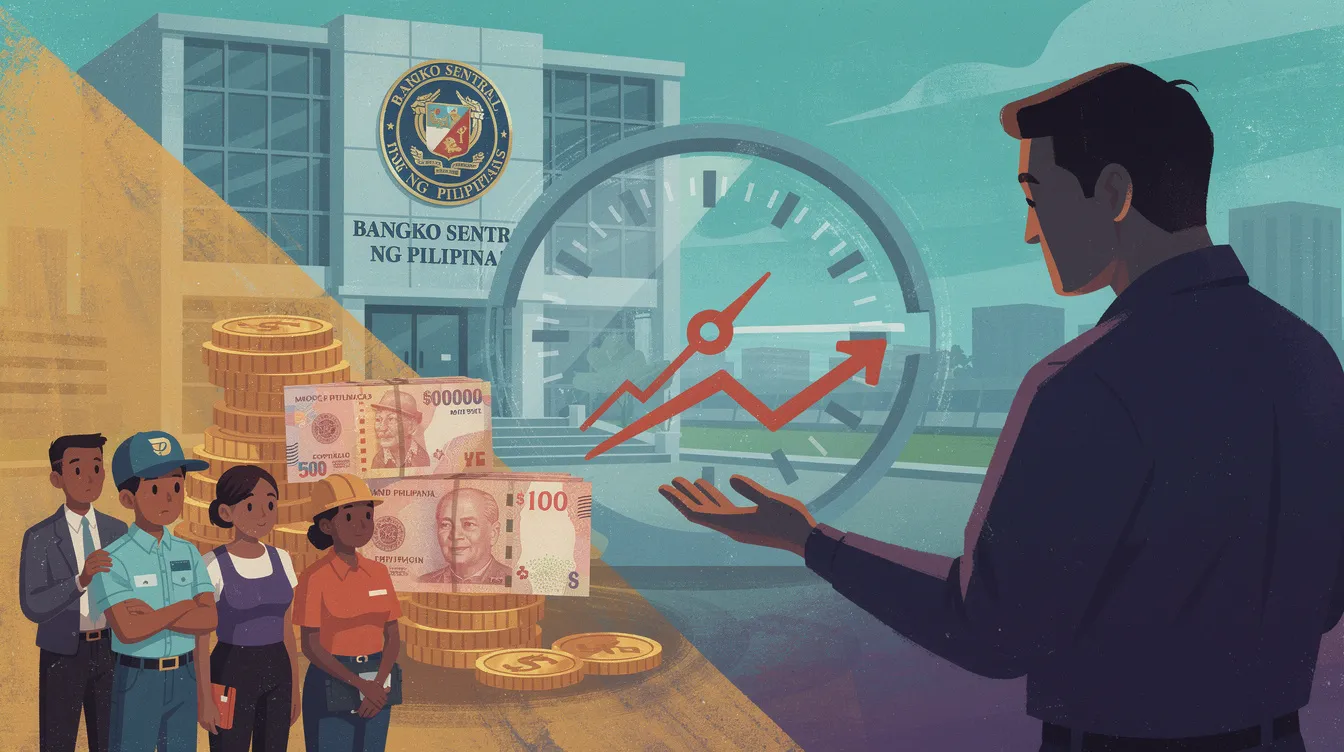 BSP Governor Signals Caution on Interest Rate Hikes Following Wage Increase