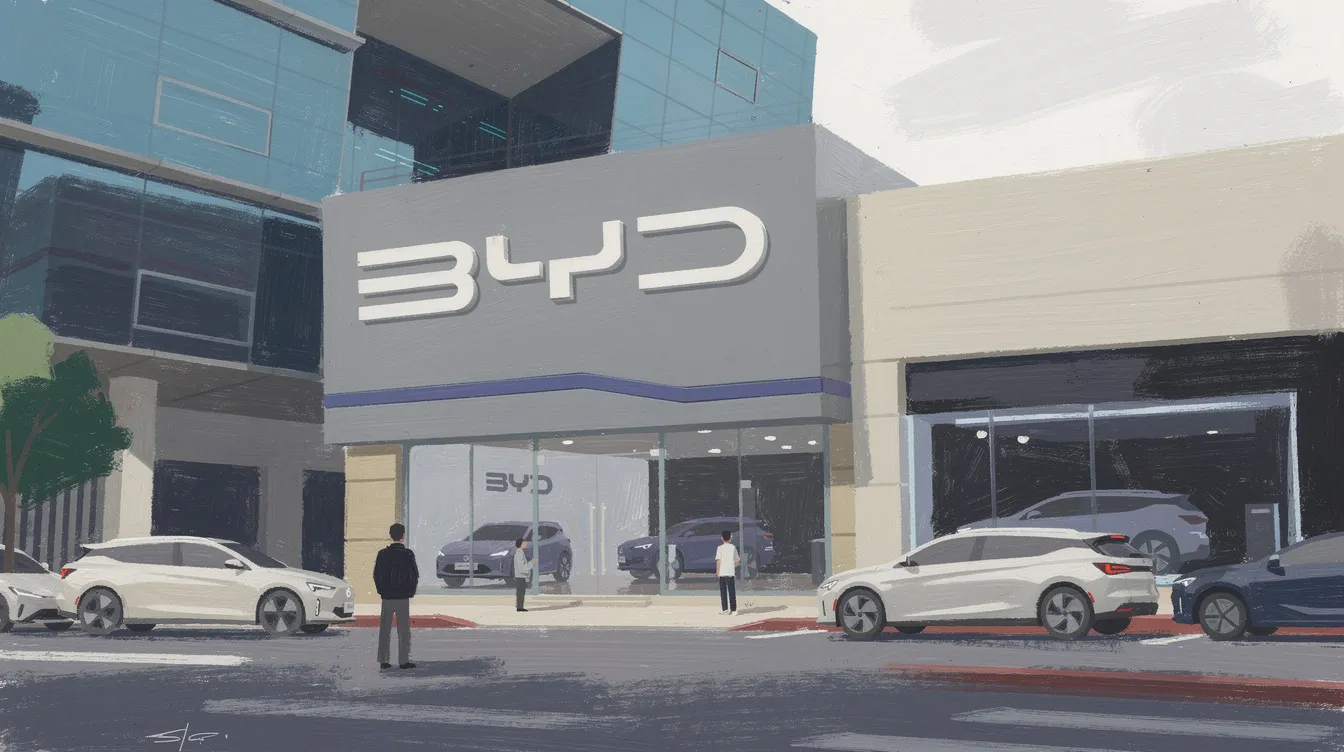 BYD Captures 25% of Singapore's EV Market as Adoption Surges