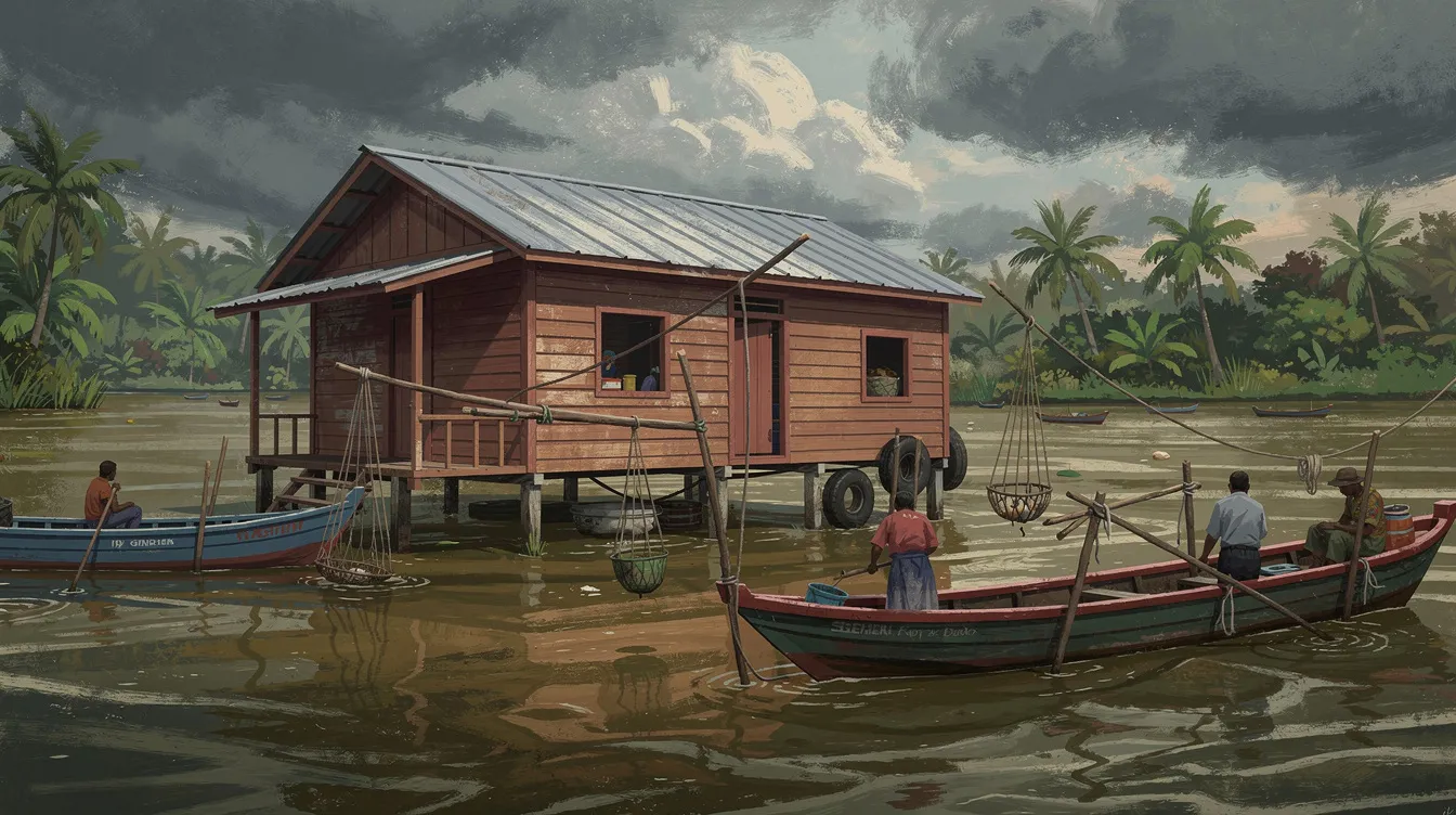 Cambodia's Floating Communities Face Crisis Amid Climate Change