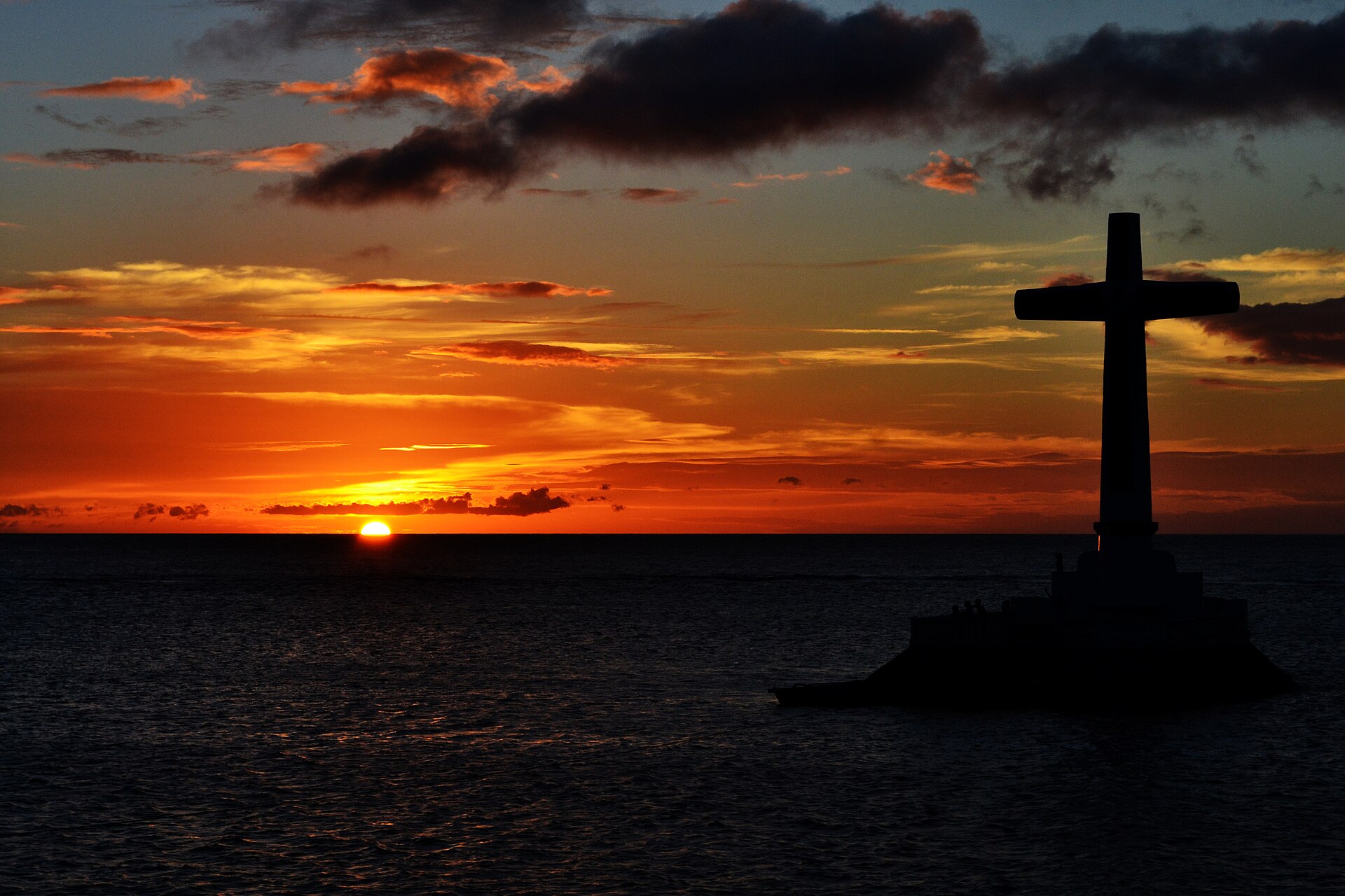 The poignant Sunken Cemetery, a reminder of nature's power.