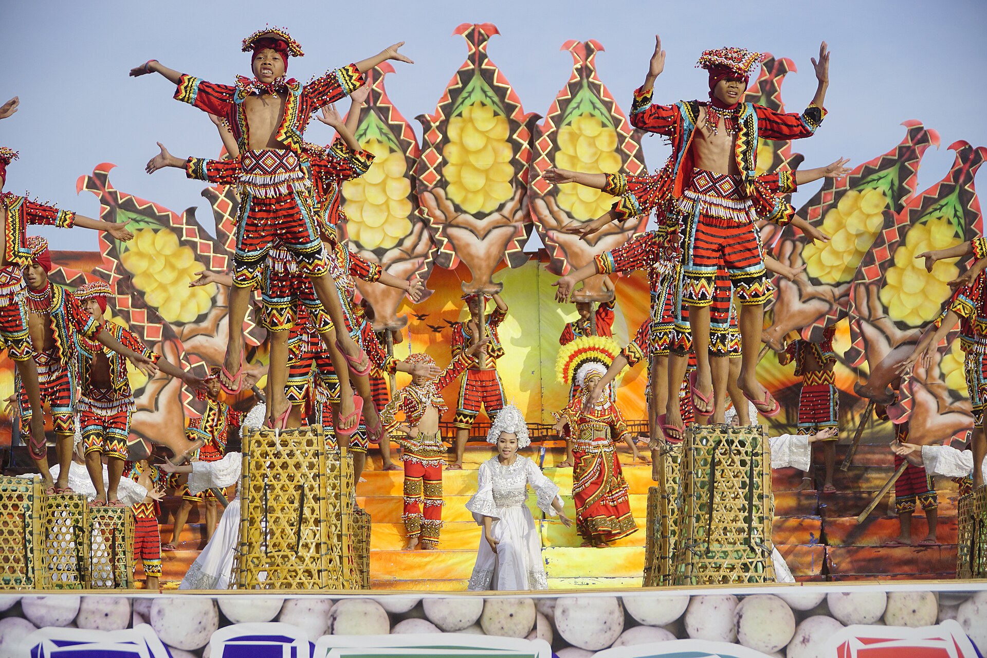 The vibrant Lanzones Festival, celebrating the island's sweet fruit.