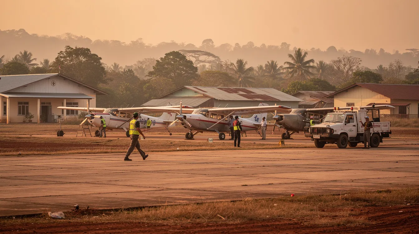 China and Laos Open Joint Pilot Training Facility Near Vientiane