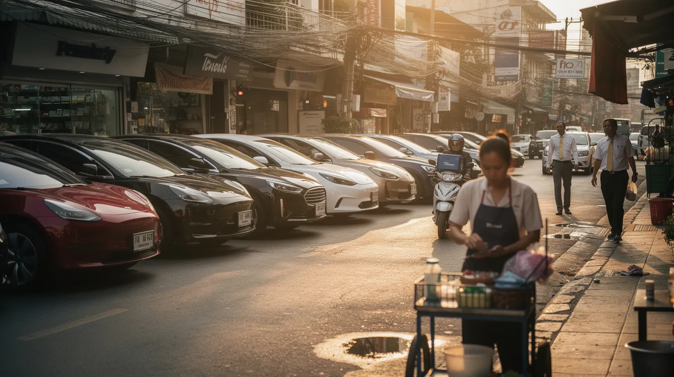 Chinese EVs Challenge Luxury Brands in Thailand's Market