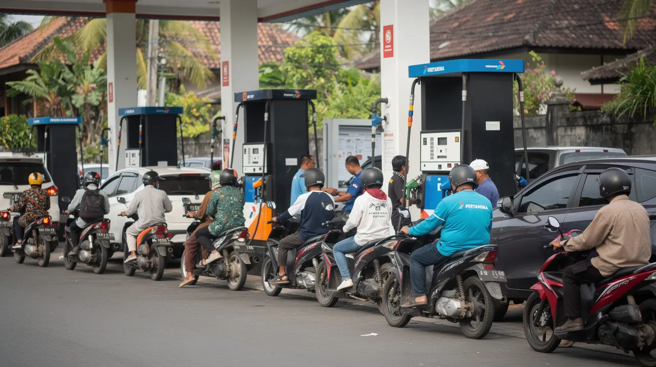 Fuel Shortages in Bali: Government and Pertamina Respond to Long Lines