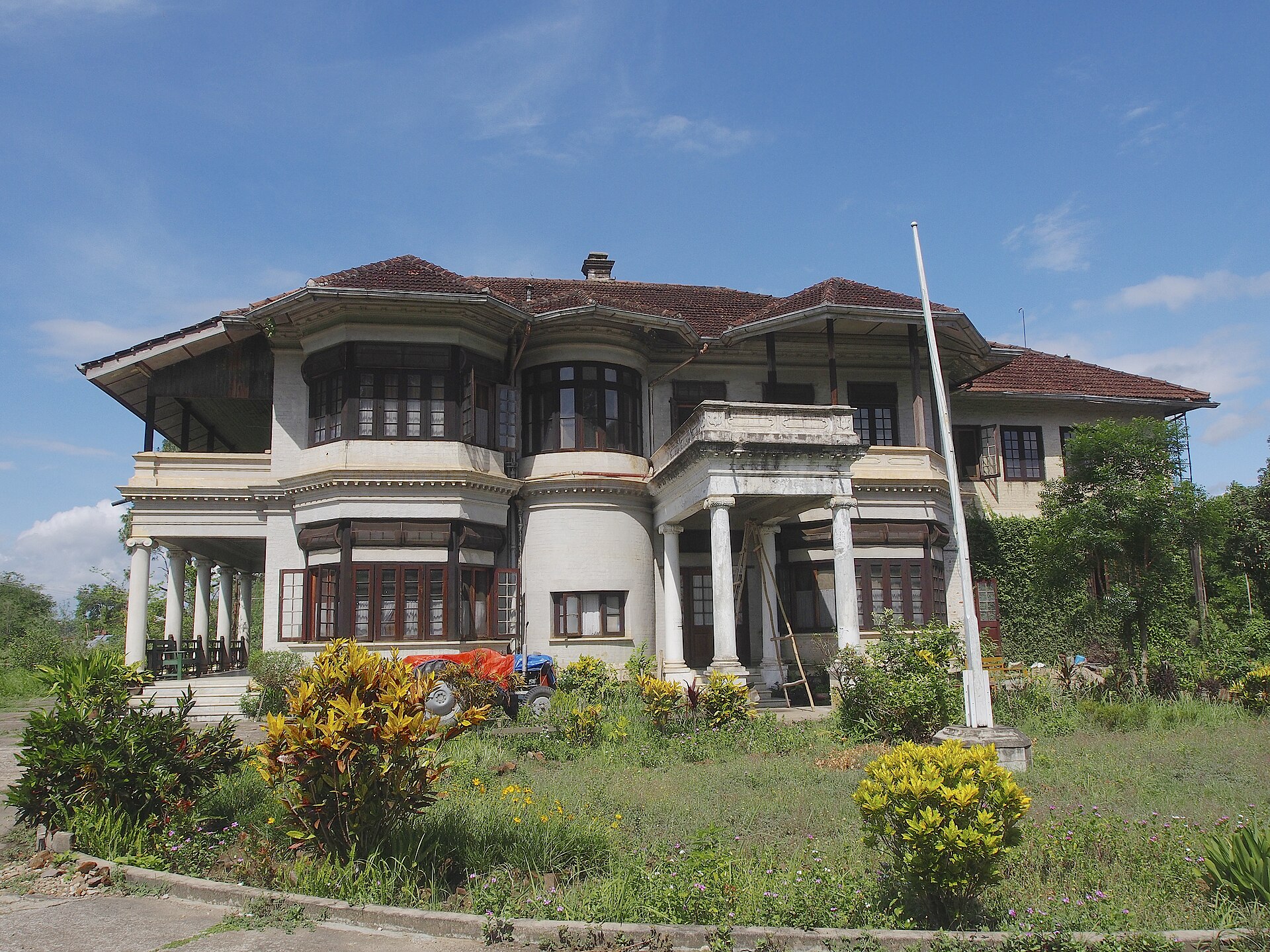 The historic Shan Palace, a reminder of Hsipaw's royal past.