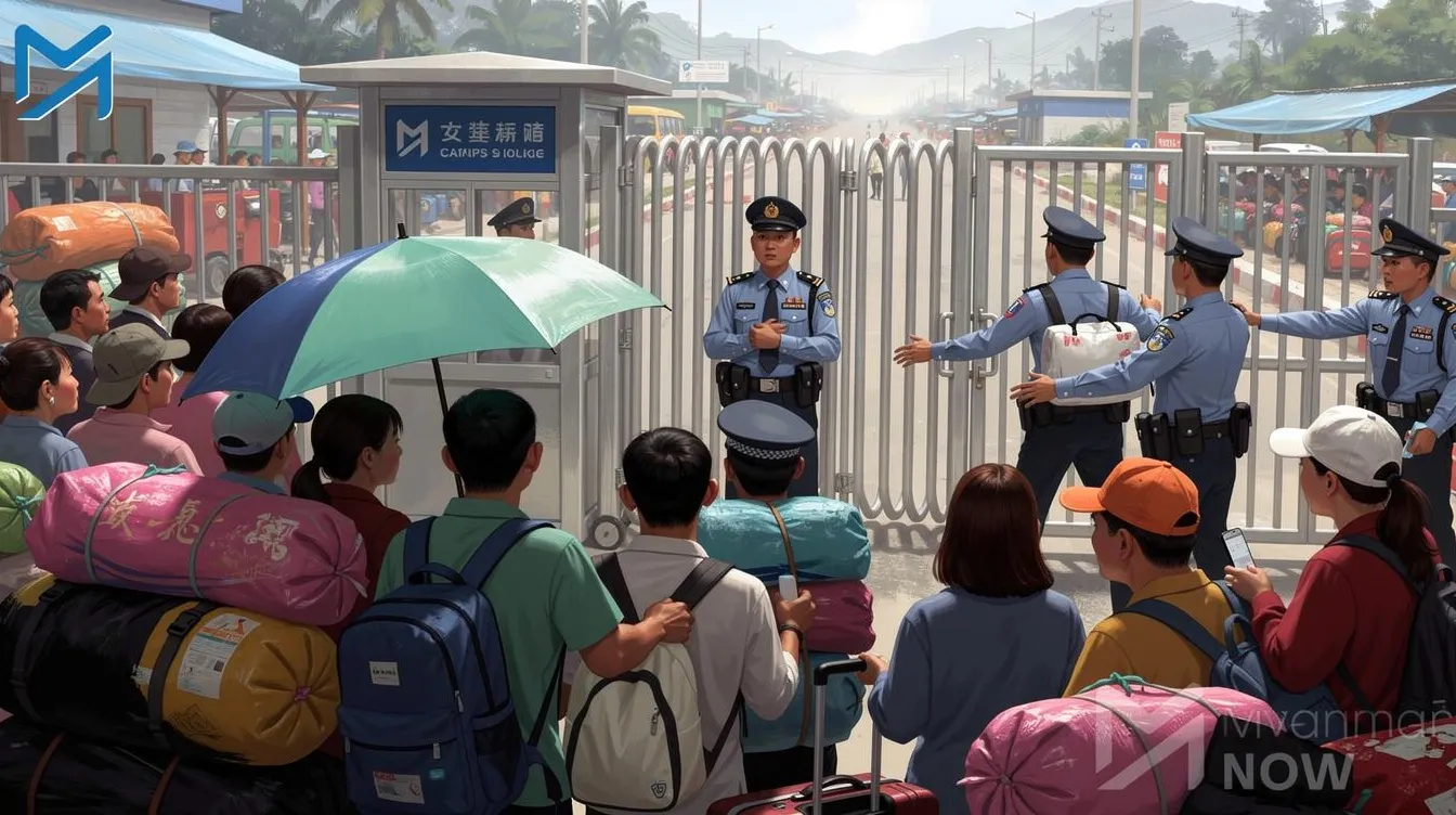 Increased Crackdown on Undocumented Myanmar Workers by China