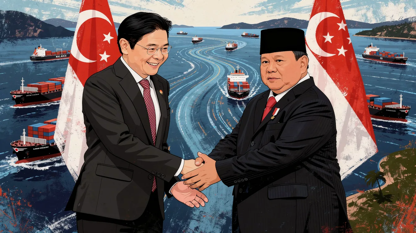 Indonesia and Singapore Commit to Ensuring Security in the Strait of Malacca