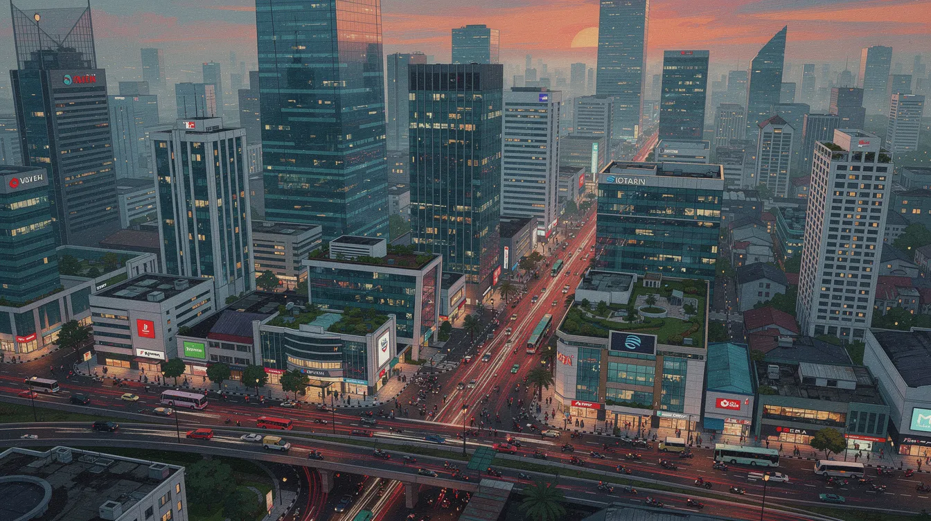 Indonesia's Investment in Jakarta and Bali Financial Centers