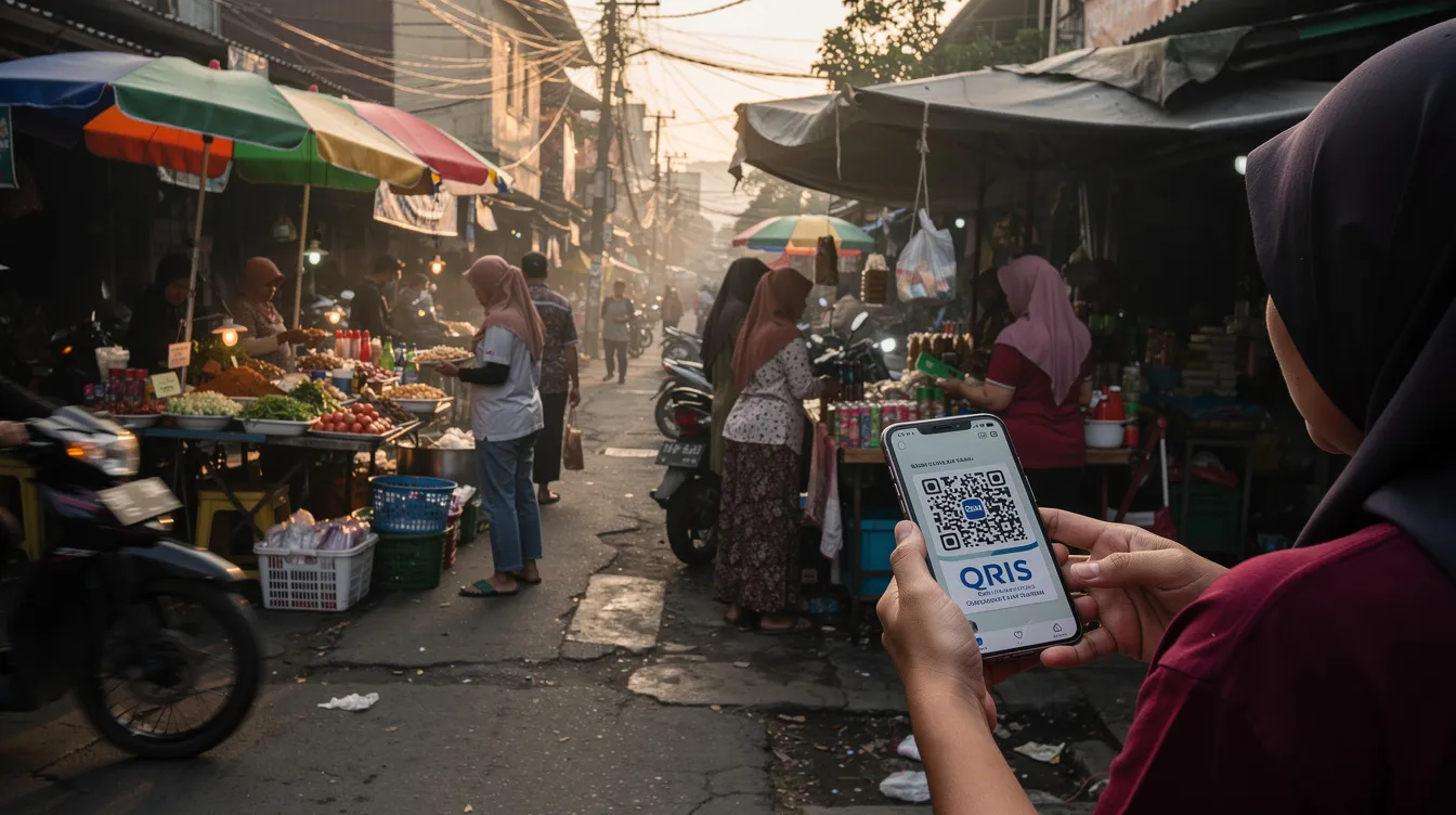 Indonesia's QRIS Payment System Surpasses 15 Billion Transactions