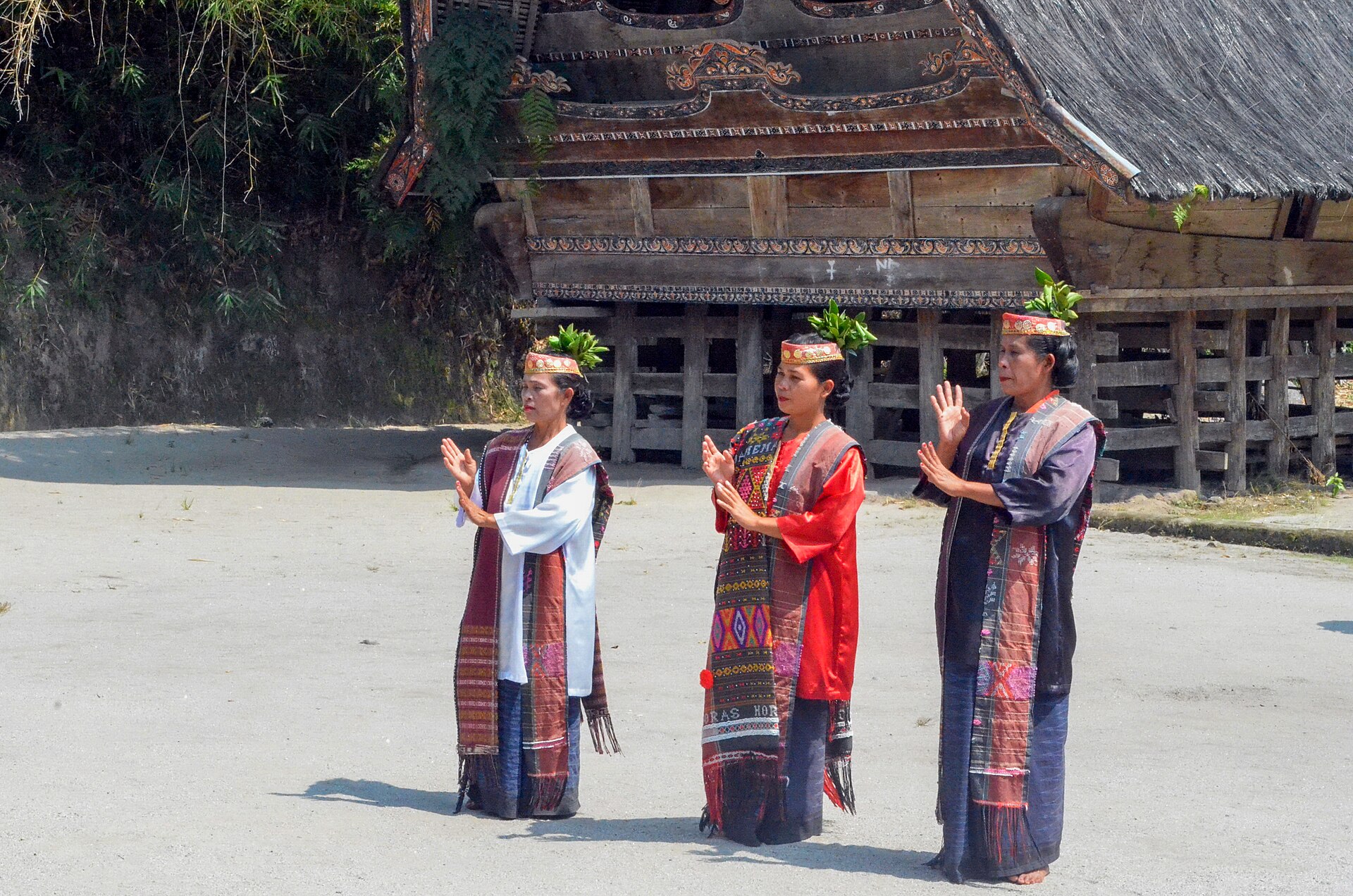 A vibrant Batak dance performance showcasing the rich cultural heritage of the region.