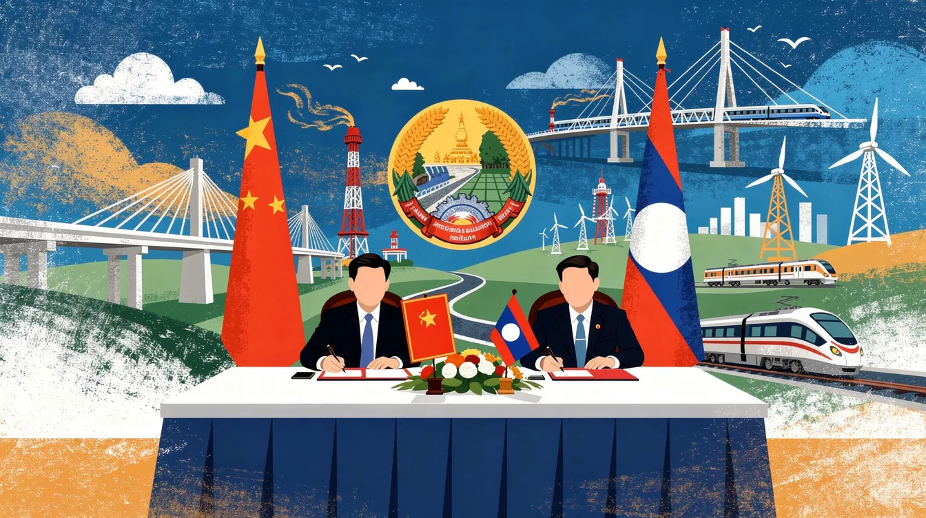 Laos and China Launch Seven New Development Projects Worth $3.31 Million