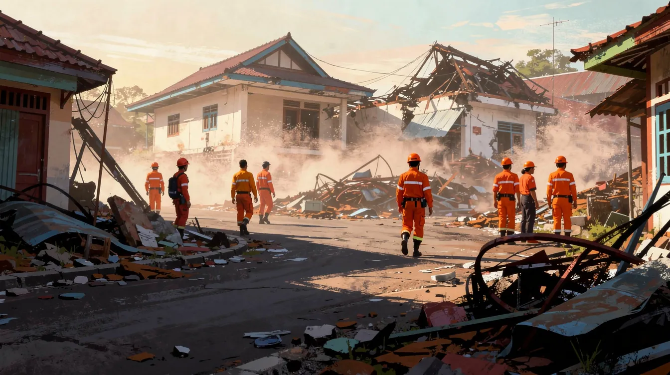 Magnitude 7.7 Earthquake Strikes NTT, Triggering Evacuations and Casualties