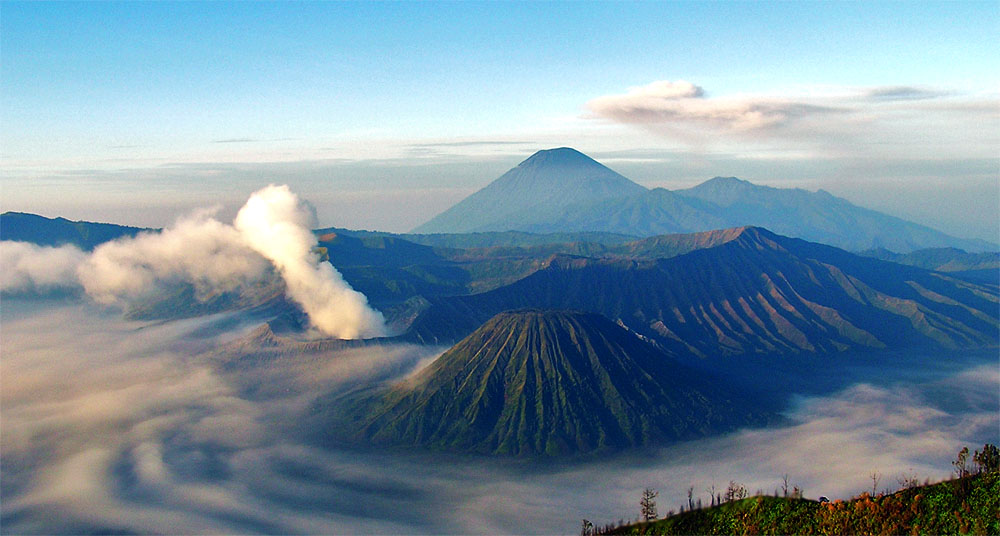 Mount Bromo: A Dance of Dawn and Smoke