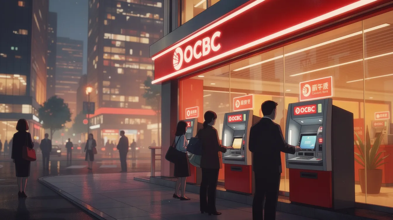OCBC Reports 22% Profit Increase, Declares 47-Cent Interim Dividend