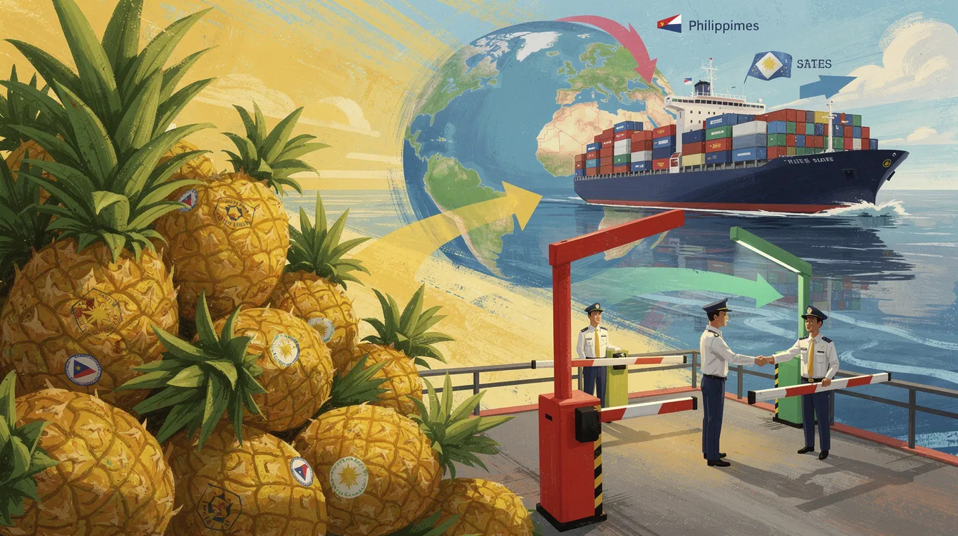 Philippines Anticipates Expanded US Market for Pineapple Exports