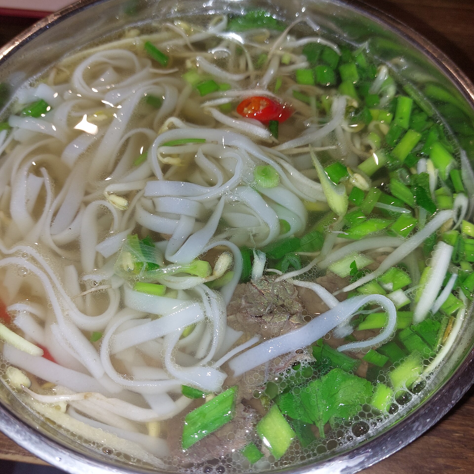 Pho, the noodle soup