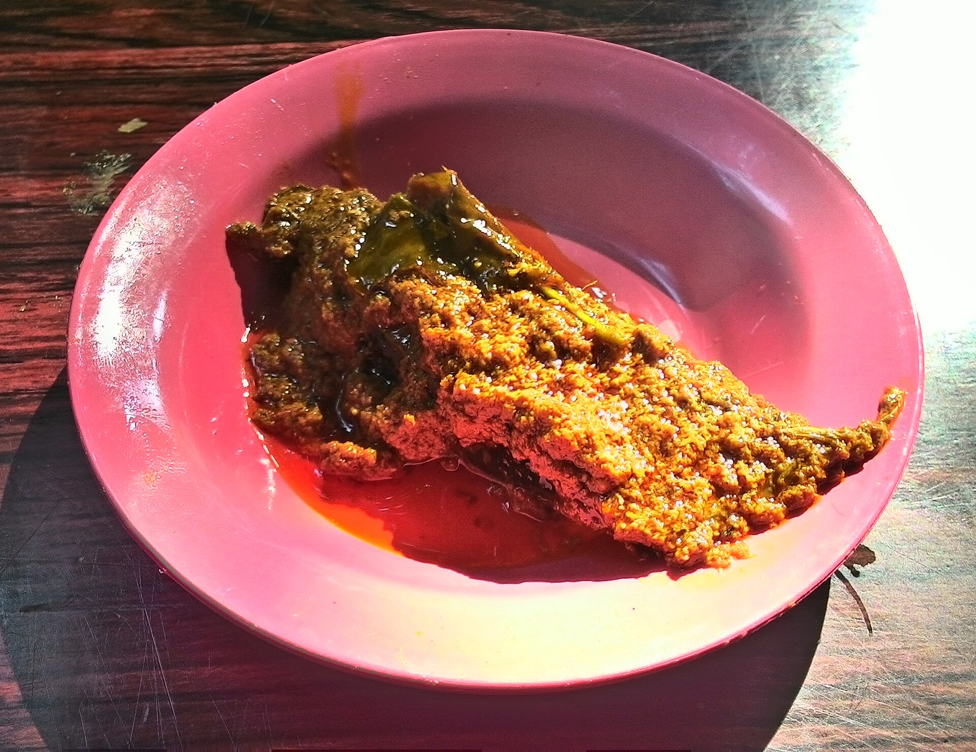 Rendang, the dish