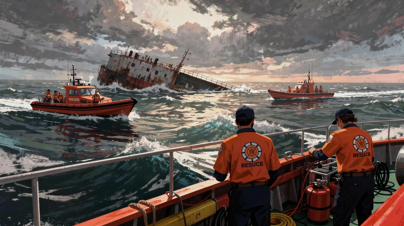 Search Operations Continue After KM Virgo Transport 8 Sinking: 42 Confirmed Dead