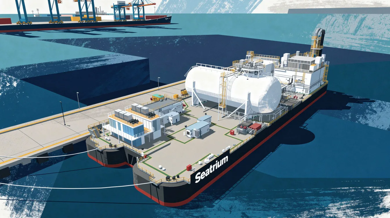 Seatrium Transfers First Energy from Floating Lab to Singapore's Grid