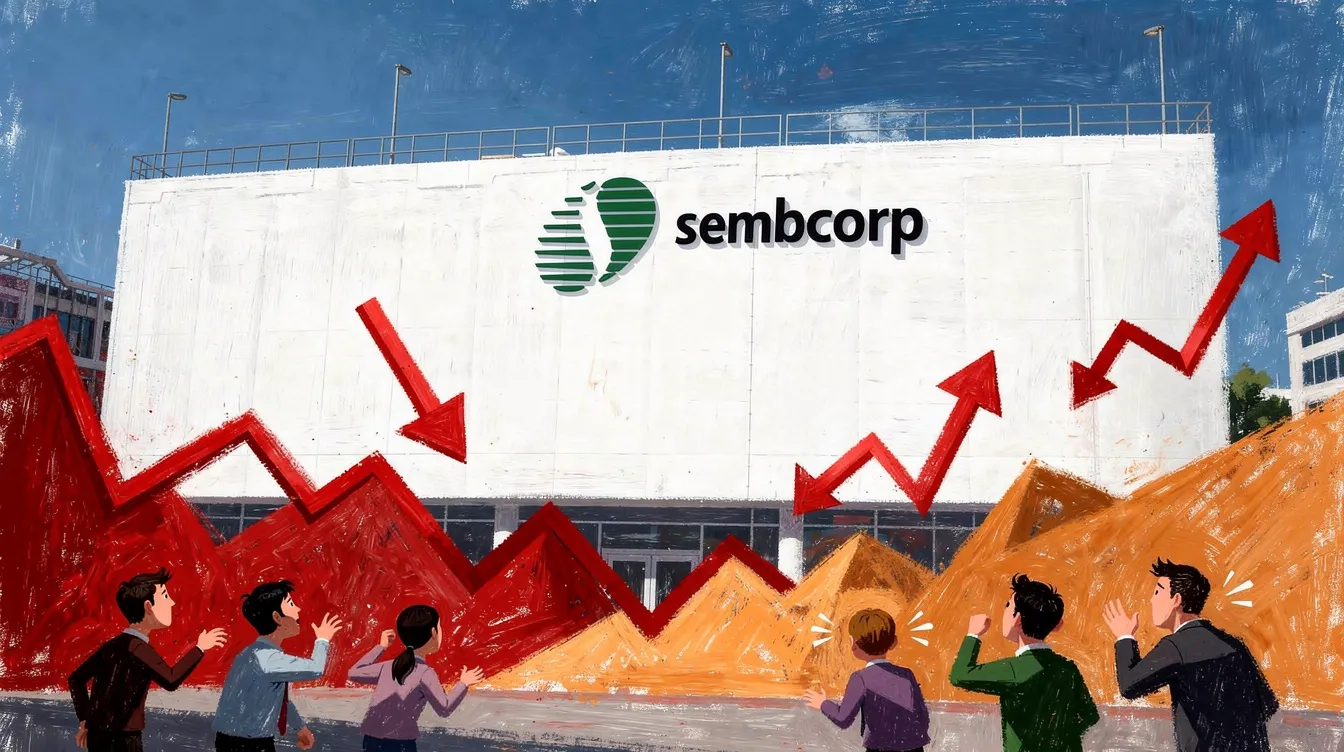 Sembcorp Shares Decline Following Citi's Profit Forecast Cuts