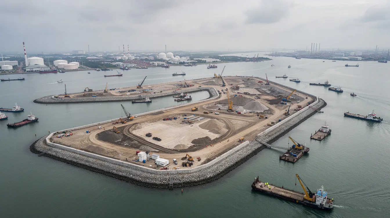 Singapore to Create New Western Island for Advanced Industries