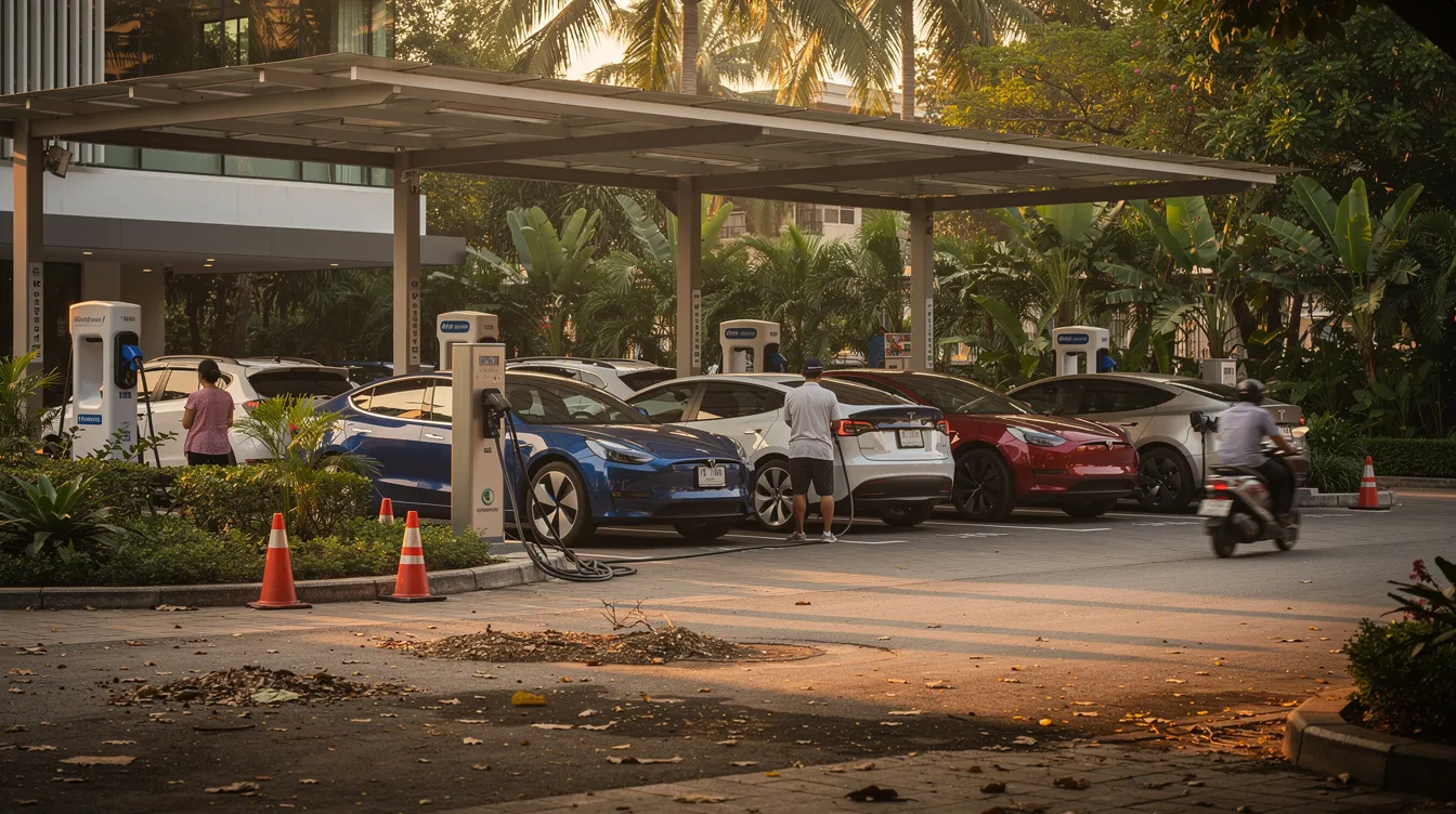 Thailand Proposes QR Code System for EV Battery Passport