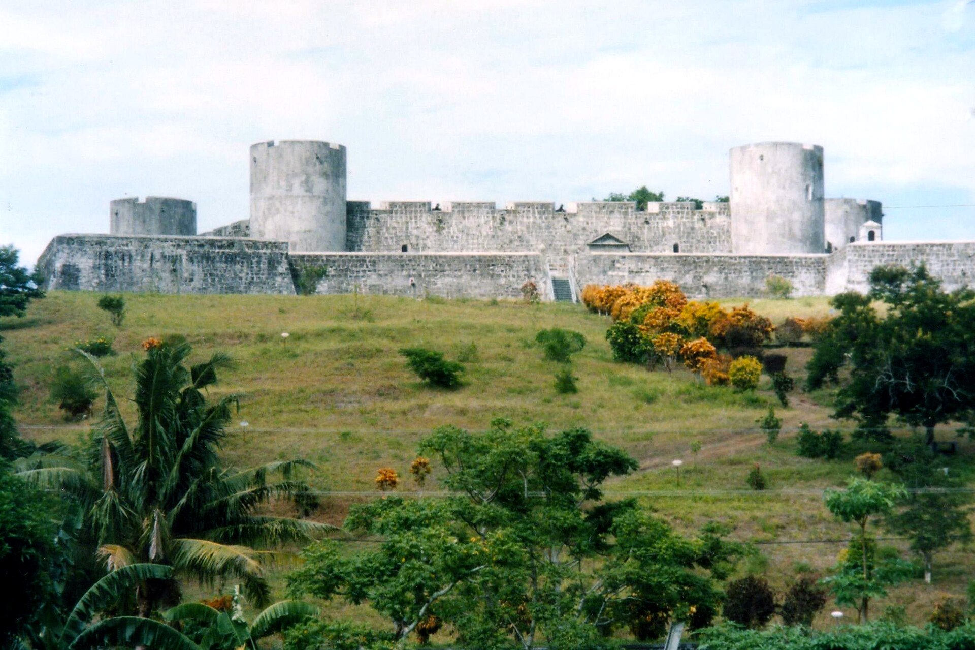 Fort Belgica, a remnant of the Dutch colonial era, stands proudly on Banda Neira.
