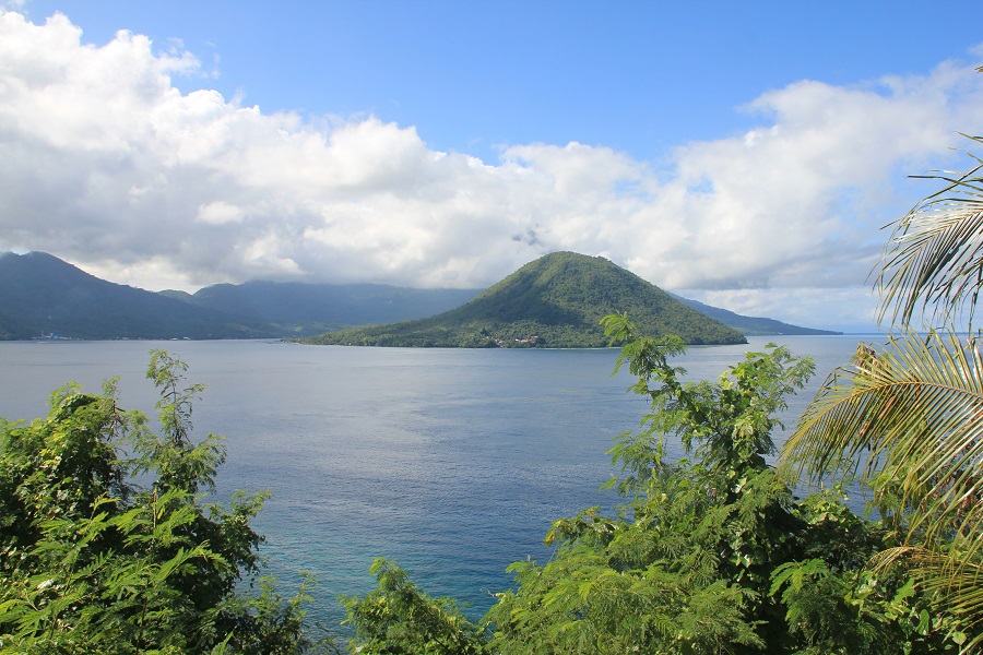 The climb to Gunung Api rewards adventurers with stunning views of the surrounding islands.