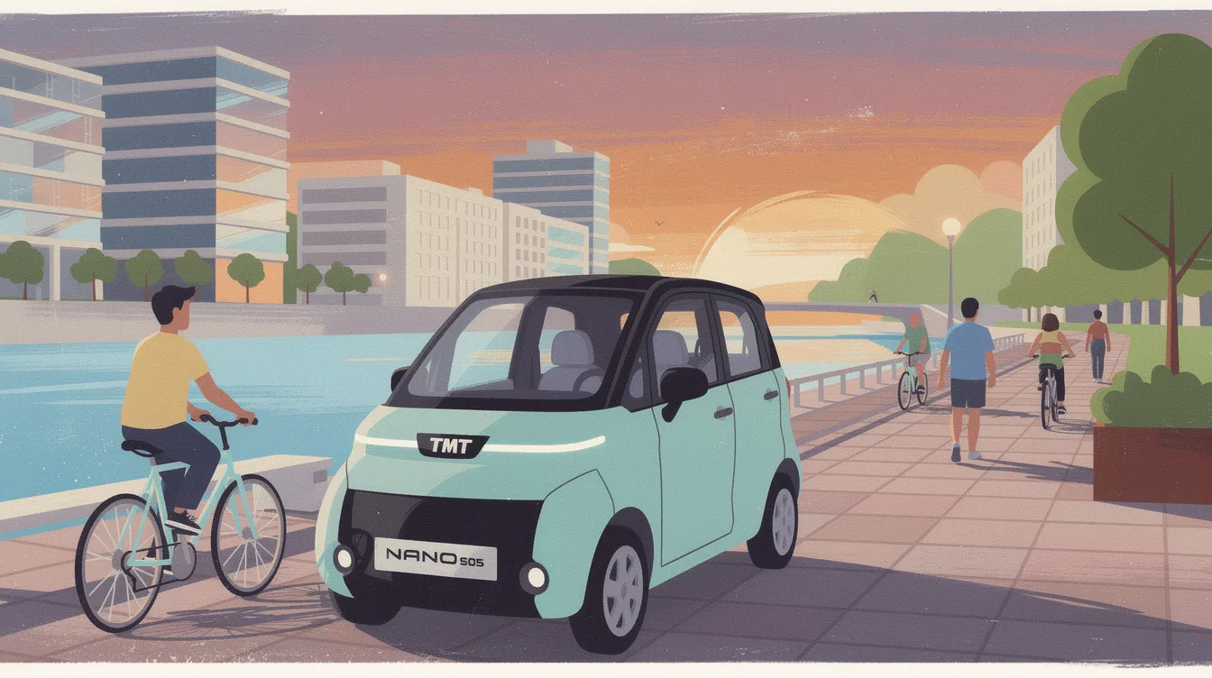 TMT Motors to Launch Affordable Electric Microcar in Vietnam