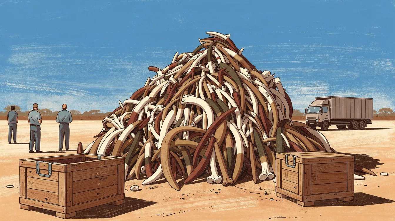 Vietnam Intercepts Major Shipment of Illegal Ivory and Animal Bones