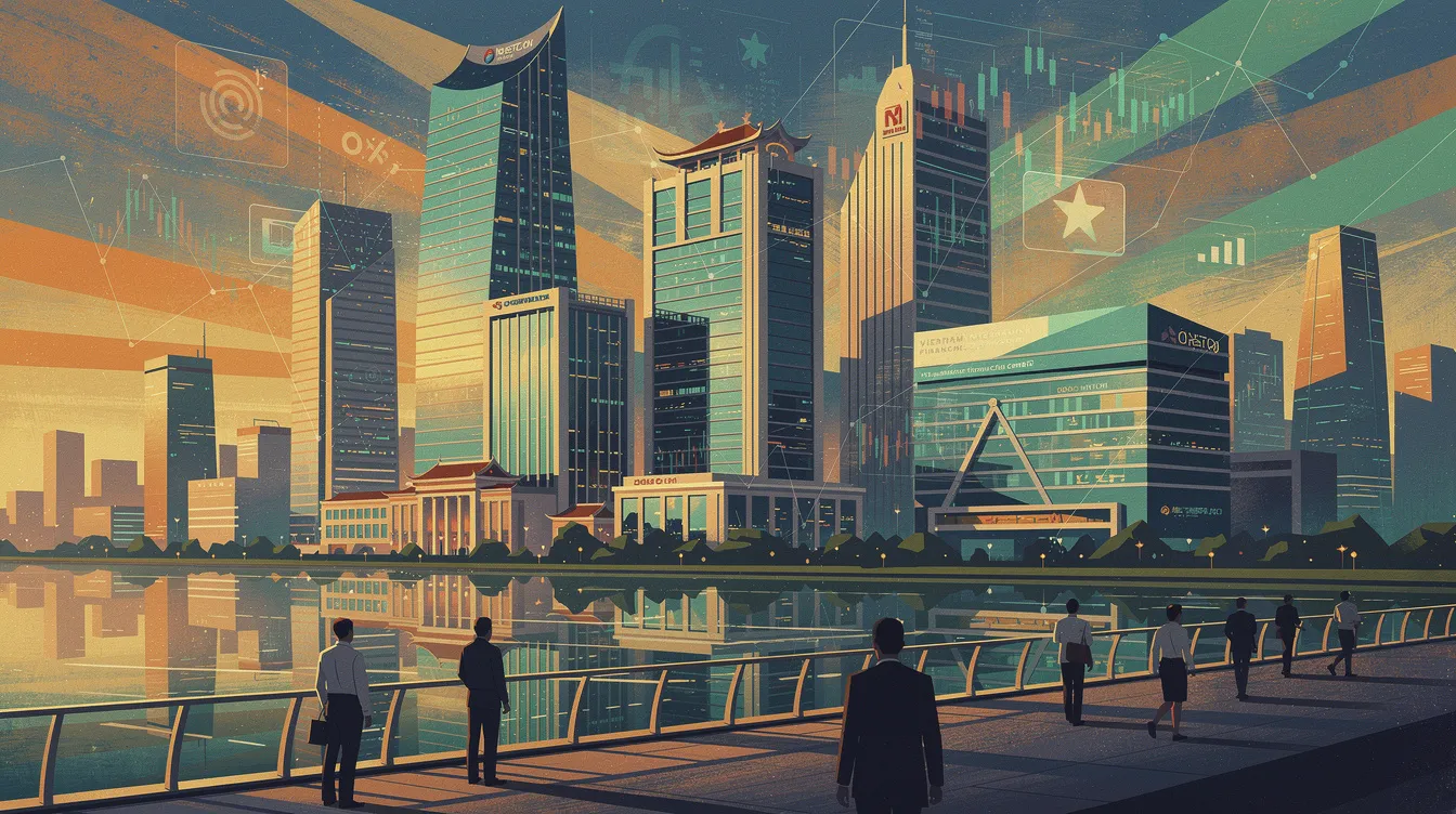 An artist's impression of the Vietnam International Financial Center in Ho Chi Minh City.