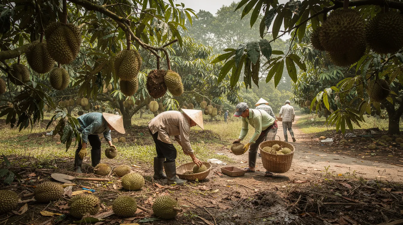 Vietnam's Durian Exports Surge to New Heights Amid Record Harvests